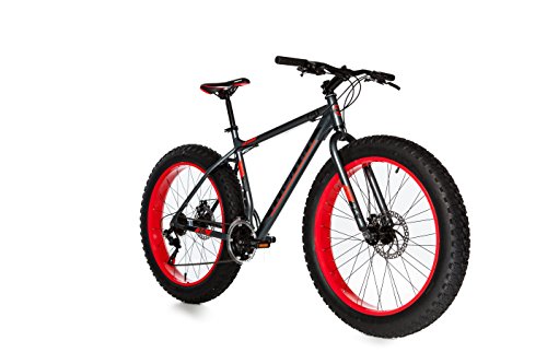 Moma Bikes Bicicleta Fat Bike 26 x 4.0 Aluminio Shimano 21v, L-XL (1,76-1,95m)