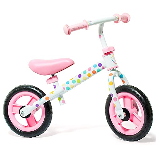 MOLTO | Bicicleta sin Pedales Minibike Rosa | Bicicleta Infantil | Bicicleta de Equilibrio o Bicicleta de Aprendizaje | Casco no Incluido | Juguetes Educativos para Niños | Niños Entre 2 y 5 Años