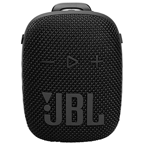 JBL Box Wind 3S - Mini Altavoz Bluetooth potente portátil con refuerzo de graves de Harman Kardon, caja de música con pinza para bicicleta y scooter - IP67 resistente al agua