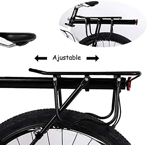 KMT Transportin Bicicleta Porta equipajes Trasero Parrilla Bici Soporte Aluminio