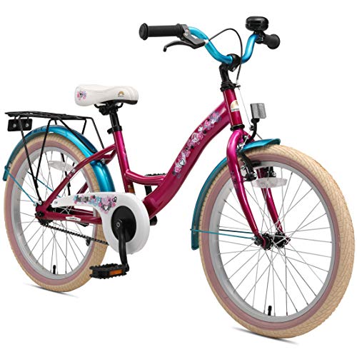 BIKESTAR Bicicleta Infantil para niñas a Partir de 6 años | Bici 20 Pulgadas con Frenos | 20
